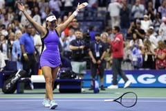 IN NICK OF TIME: Pegula storms back, makes first Grand Slam final